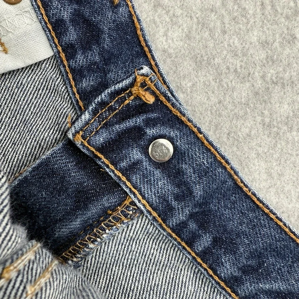 Vintage Levis Jeans Mens 36x36 (Fits 36x27) Medium Wash 517 Bootcut‎ Made In USA